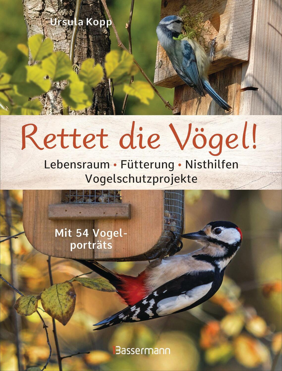 Cover: 9783809443179 | Rettet die Vögel! Lebensraum, Fütterung, Nisthilfen,...