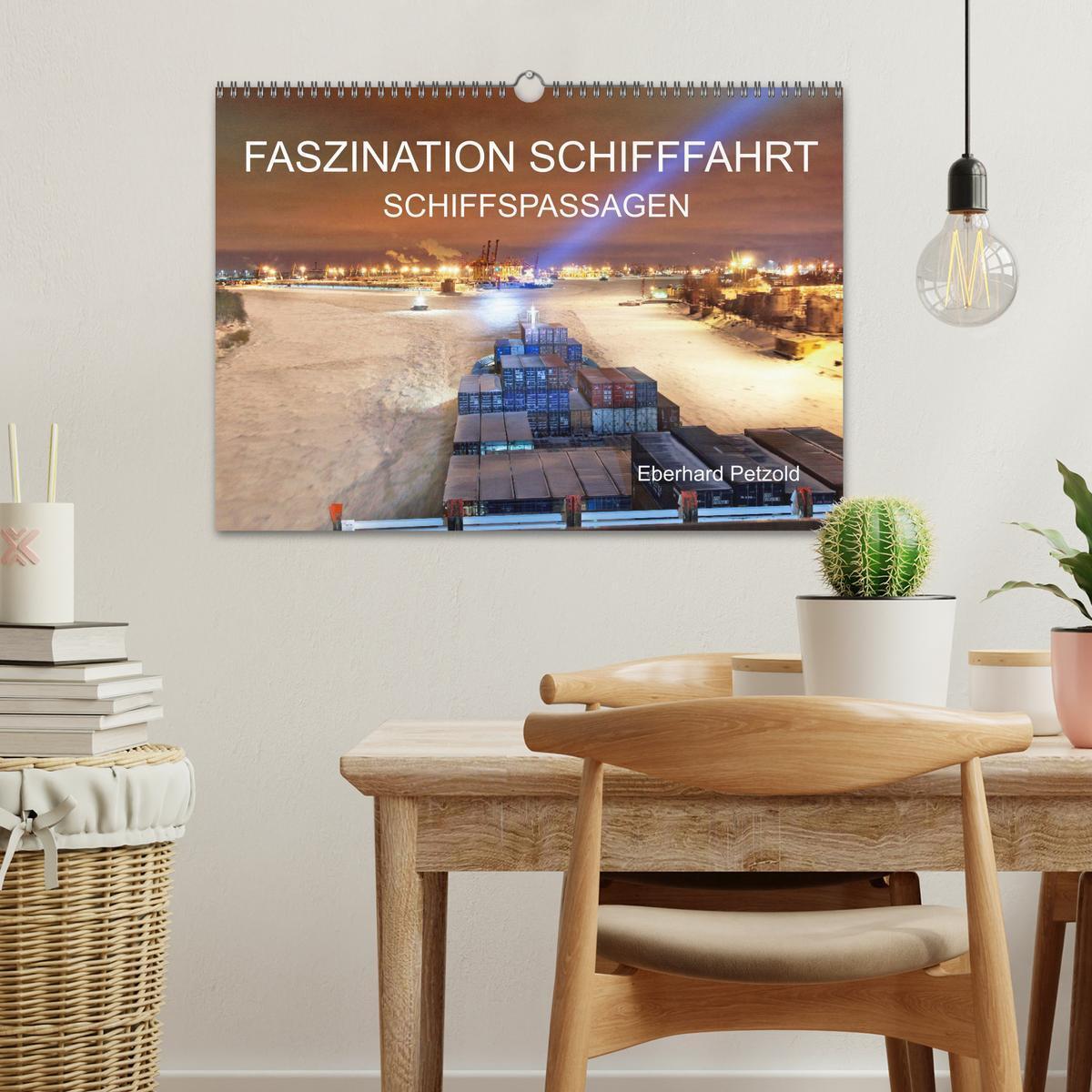 Bild: 9783435313129 | Faszination Schifffahrt - Schiffspassagen (Wandkalender 2025 DIN A3...