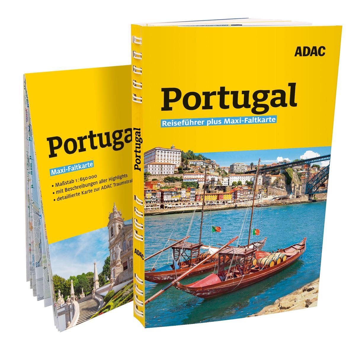 Cover: 9783956897504 | ADAC Reiseführer plus Portugal | mit Maxi-Faltkarte zum Herausnehmen