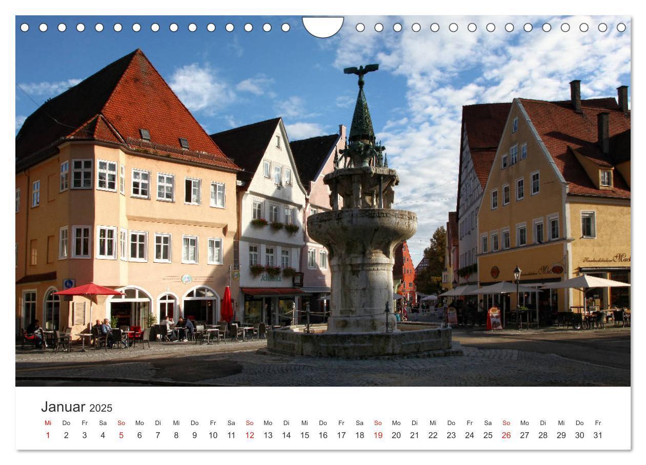 Bild: 9783435429899 | Stadtbummel im schönen Nördlingen (Wandkalender 2025 DIN A4 quer),...