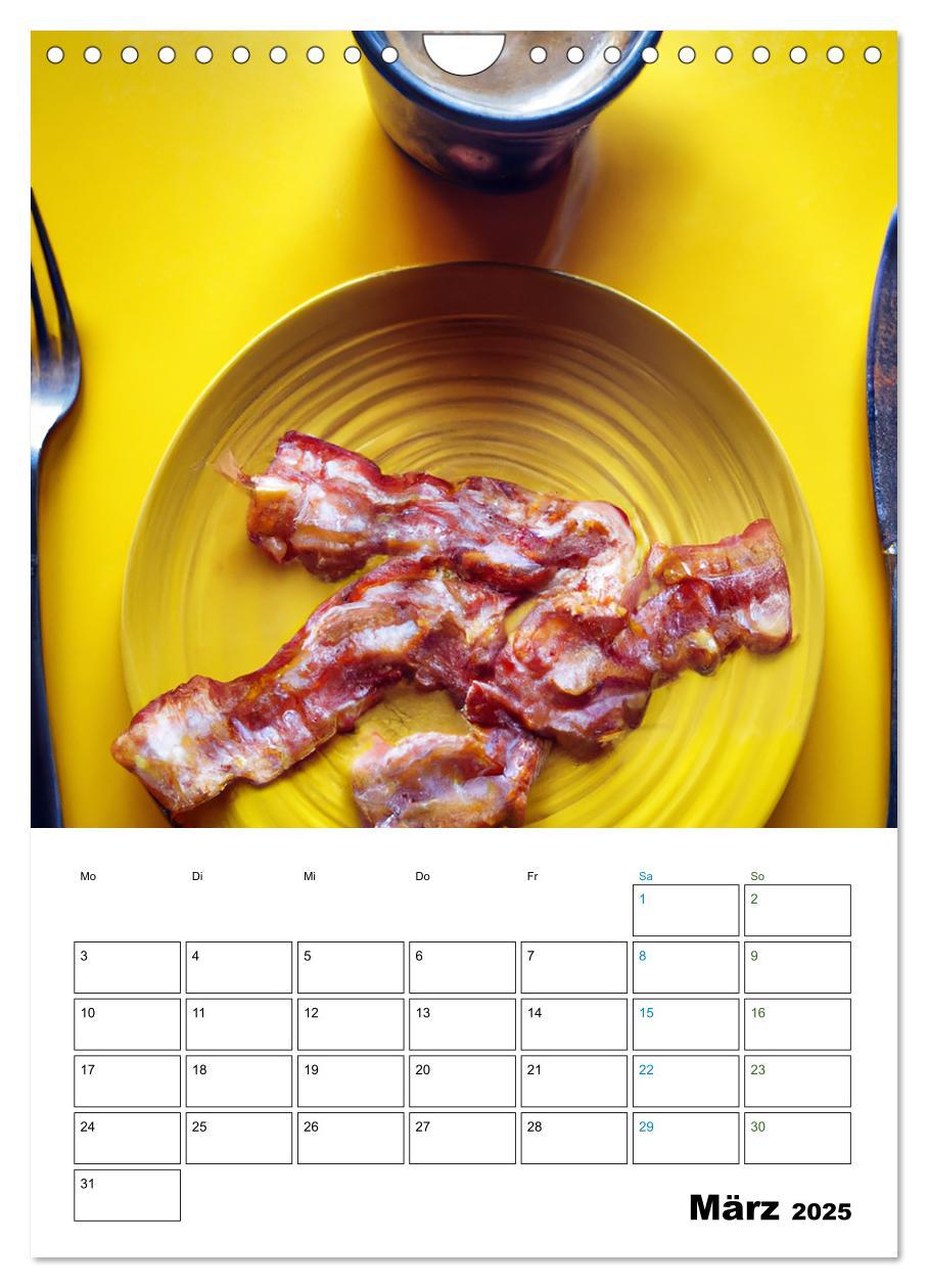 Bild: 9783435886111 | Bacon Kalender - Wir lieben Bacon (Wandkalender 2025 DIN A4 hoch),...