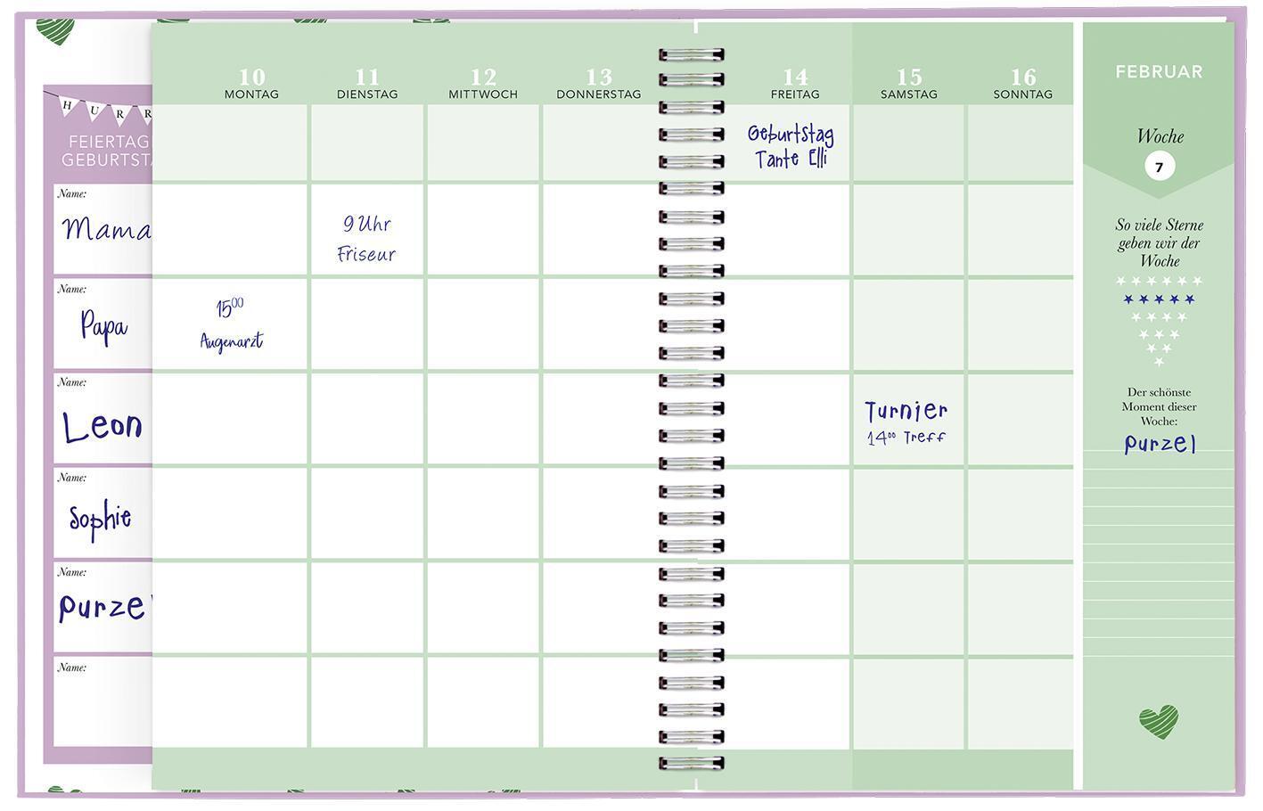 Bild: 4251693903949 | Familienplaner 2025 | Elma van Vliet | Kalender | Spiralbindung | 2025