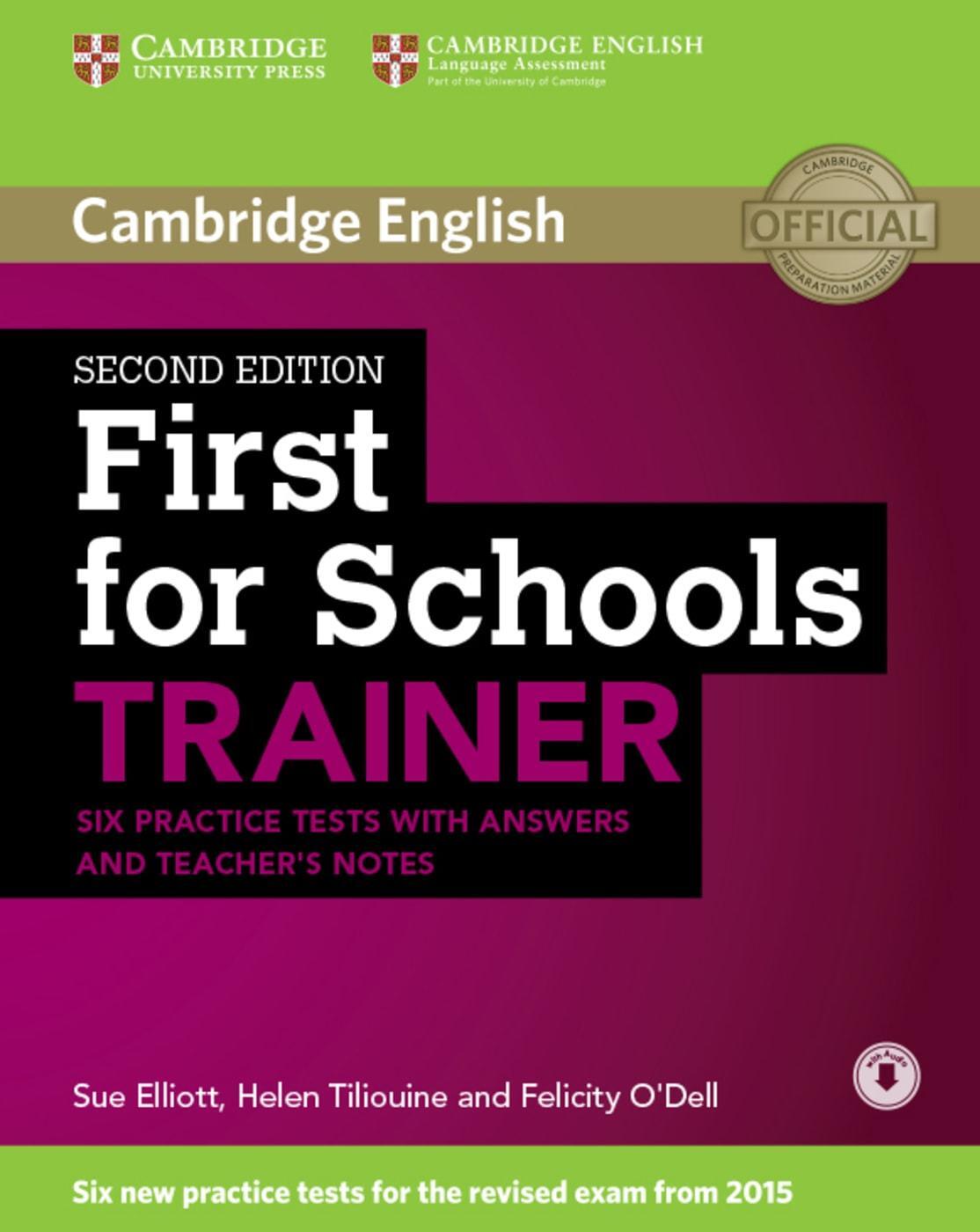 Cover: 9783125352735 | First for Schools Trainer for the revised exam. Six Practice Tests...