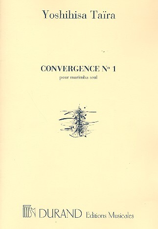 Cover: 9790044078615 | Convergence N 1 Marimba | Yoshihisa Taira | Partitur | 2001