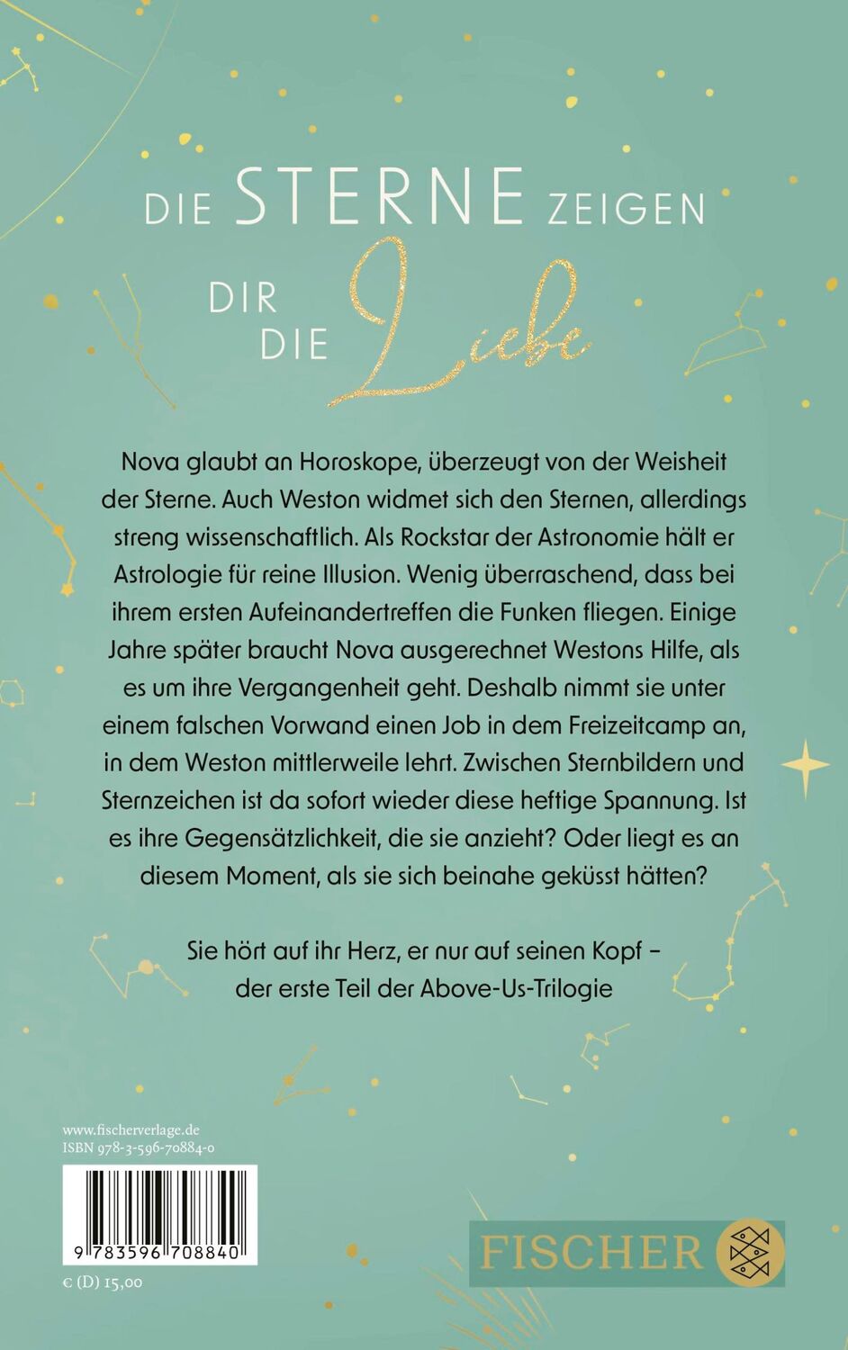 Rückseite: 9783596708840 | Meet Me Under The Stars | Lena Herzberg | Taschenbuch | 368 S. | 2024