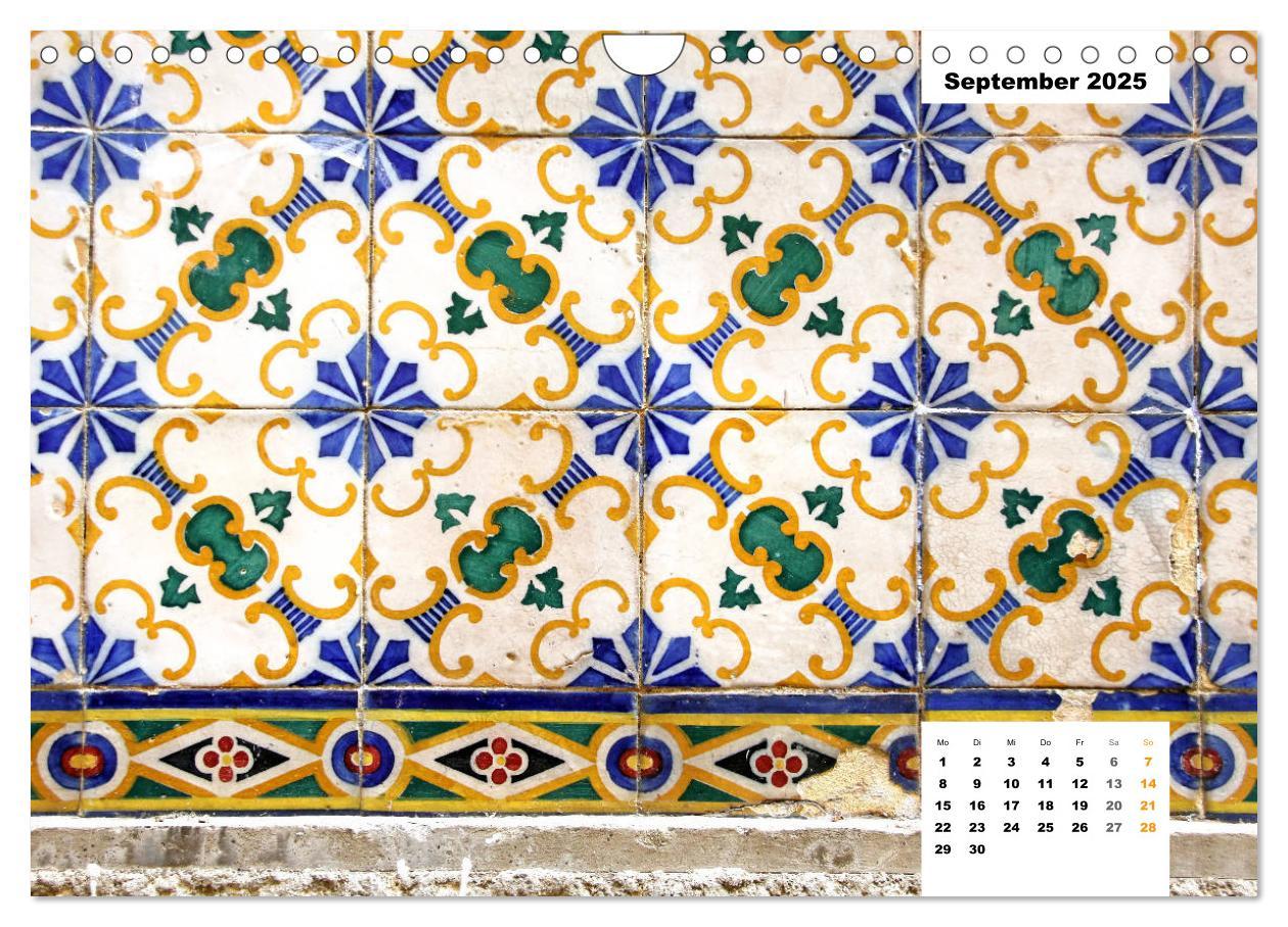 Bild: 9783435308101 | Lissabons Azulejos (Wandkalender 2025 DIN A4 quer), CALVENDO...