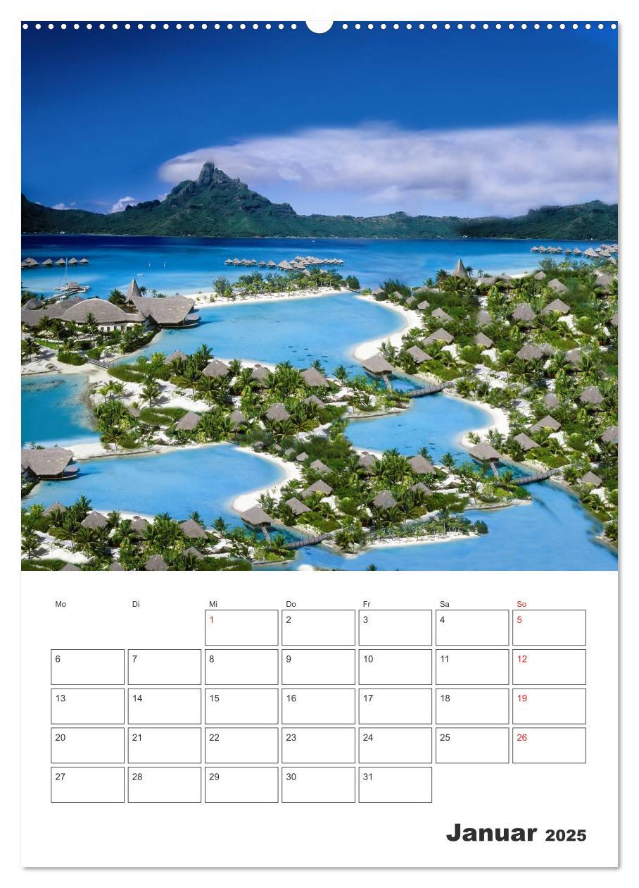 Bild: 9783457034927 | Inselparadiese im Südpazifik (Wandkalender 2025 DIN A2 hoch),...