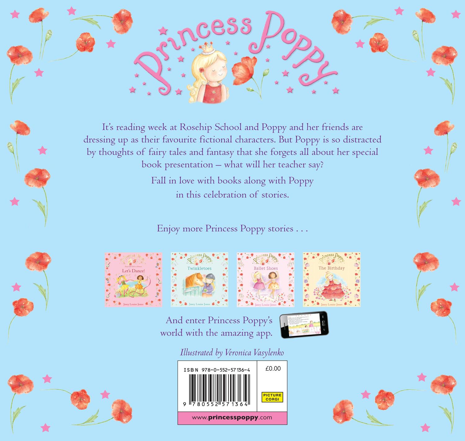 Rückseite: 9780552571364 | Princess Poppy: Storytelling Princess | Storytelling Princess | Jones