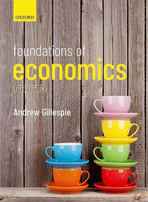 Cover: 9780198806523 | Foundations of Economics | Andrew Gillespie | Taschenbuch | Englisch