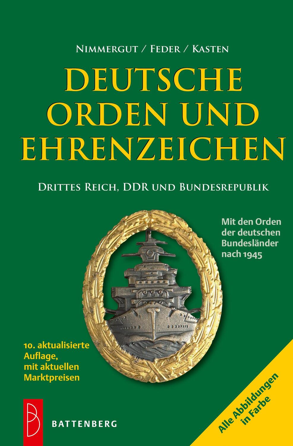 Cover: 9783866461543 | Deutsche Orden und Ehrenzeichen | Jörg Nimmergut (u. a.) | Taschenbuch