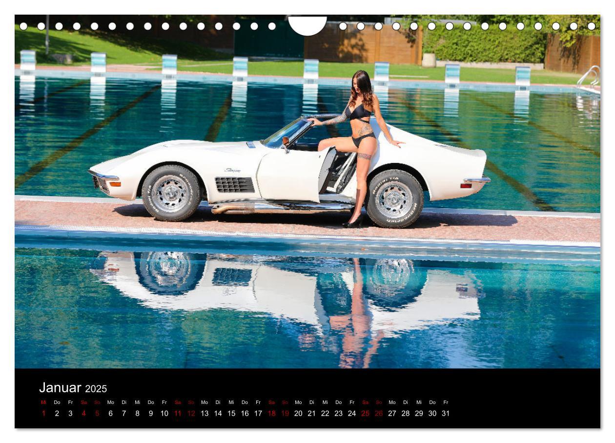 Bild: 9783383924163 | Hot Chrome US Automobile (Wandkalender 2025 DIN A4 quer), CALVENDO...