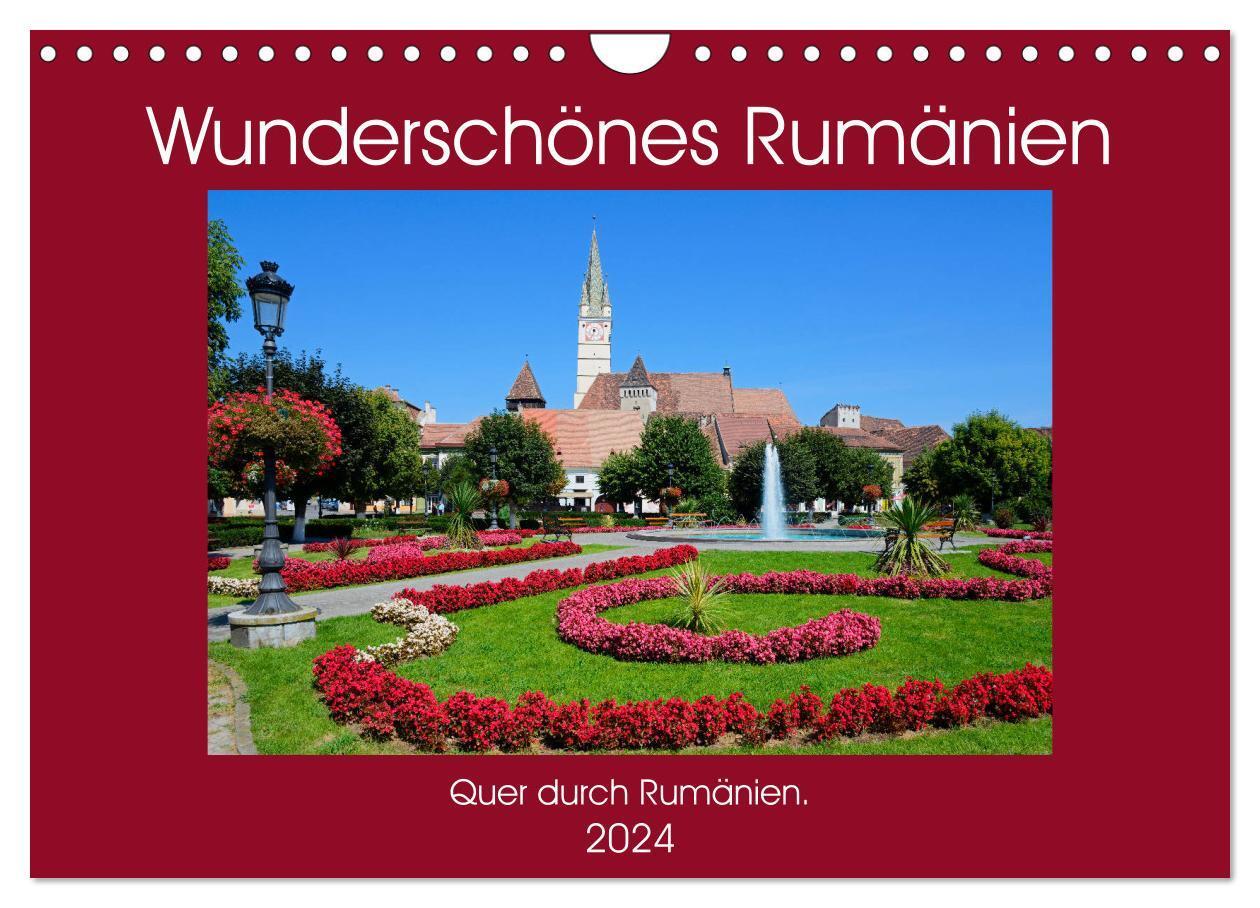 Cover: 9783675448100 | Wunderschönes Rumänien (Wandkalender 2024 DIN A4 quer), CALVENDO...