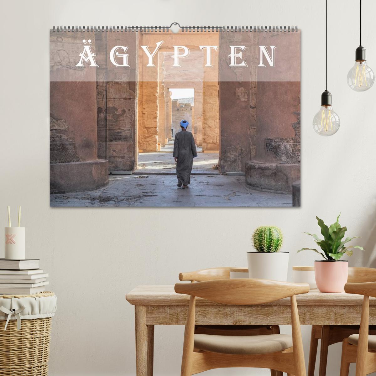 Bild: 9783435575640 | Ägypten (Wandkalender 2025 DIN A2 quer), CALVENDO Monatskalender