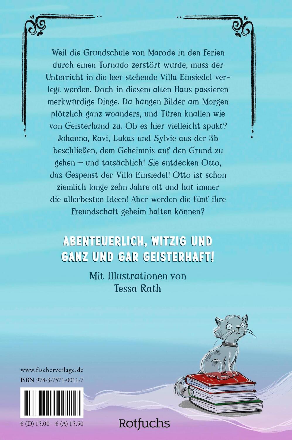 Rückseite: 9783757100117 | In unserer Schule spukt's - Das Geheimnis der Villa Einsiedel | Buch