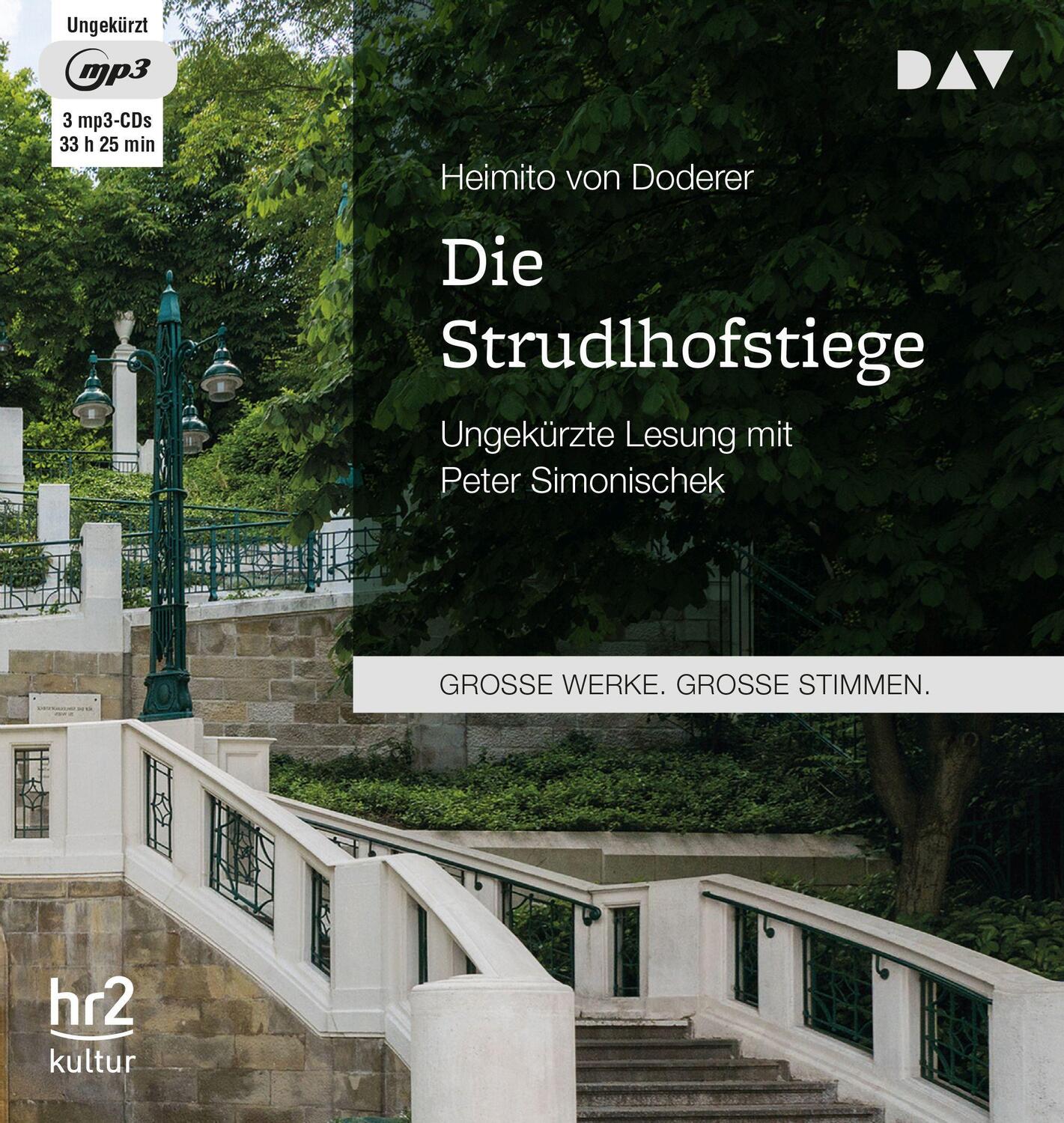 Cover: 9783742402295 | Die Strudlhofstiege | Heimito von Doderer | MP3 | 3 | Deutsch | 2017