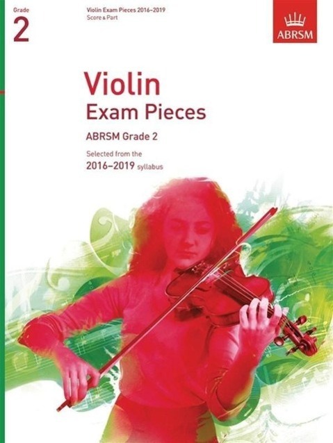 Cover: 9781848496934 | Violin Exam Pieces 2016-2019, ABRSM Grade 2 | Buch + Einzelstimme(n)