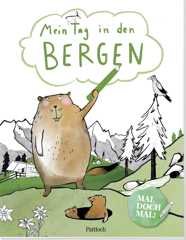 Cover: 9783629008947 | Mal doch mal! - Mein Tag in den Bergen | Marion Goedelt | Taschenbuch