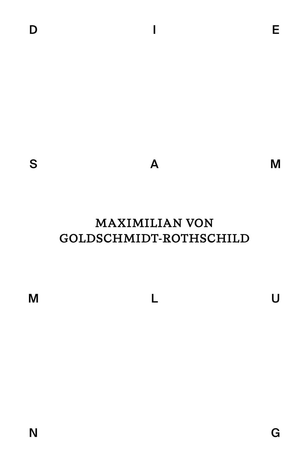 Cover: 9783753304182 | Die Sammlung von Maximilian von Goldschmidt-Rothschild | Buch | 704 S.