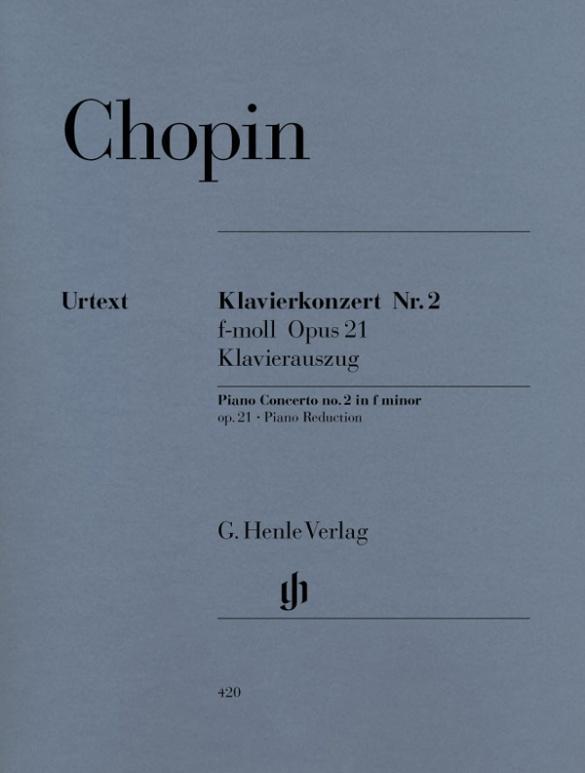 Cover: 9790201804200 | Chopin, Frédéric - Klavierkonzert Nr. 2 f-moll op. 21 | Chopin | Buch