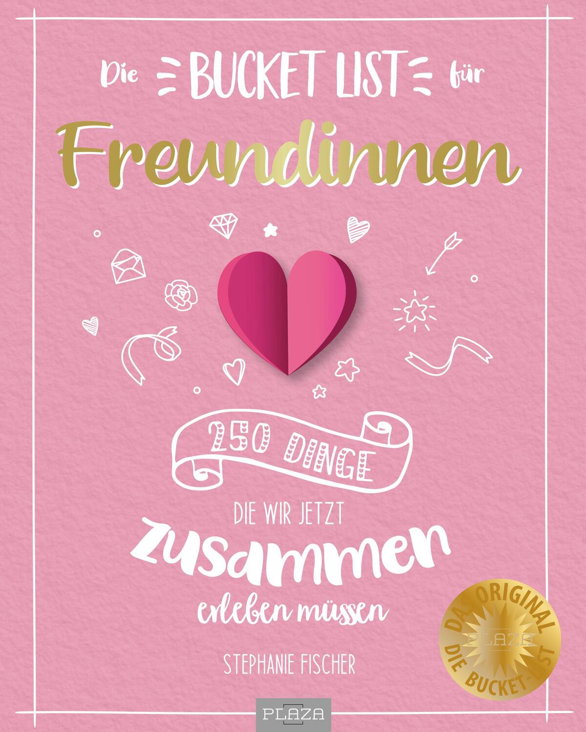 Cover: 9783966647601 | Die Bucket List für Freundinnen | Taschenbuch | 128 S. | Deutsch