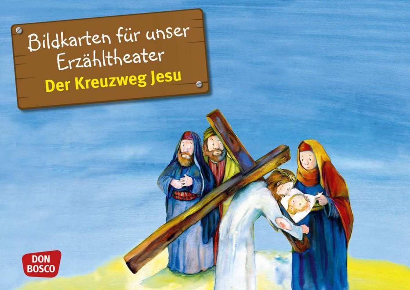 Cover: 4260179510656 | Der Kreuzweg Jesu. Kamishibai Bildkartenset | Monika Arnold | Box