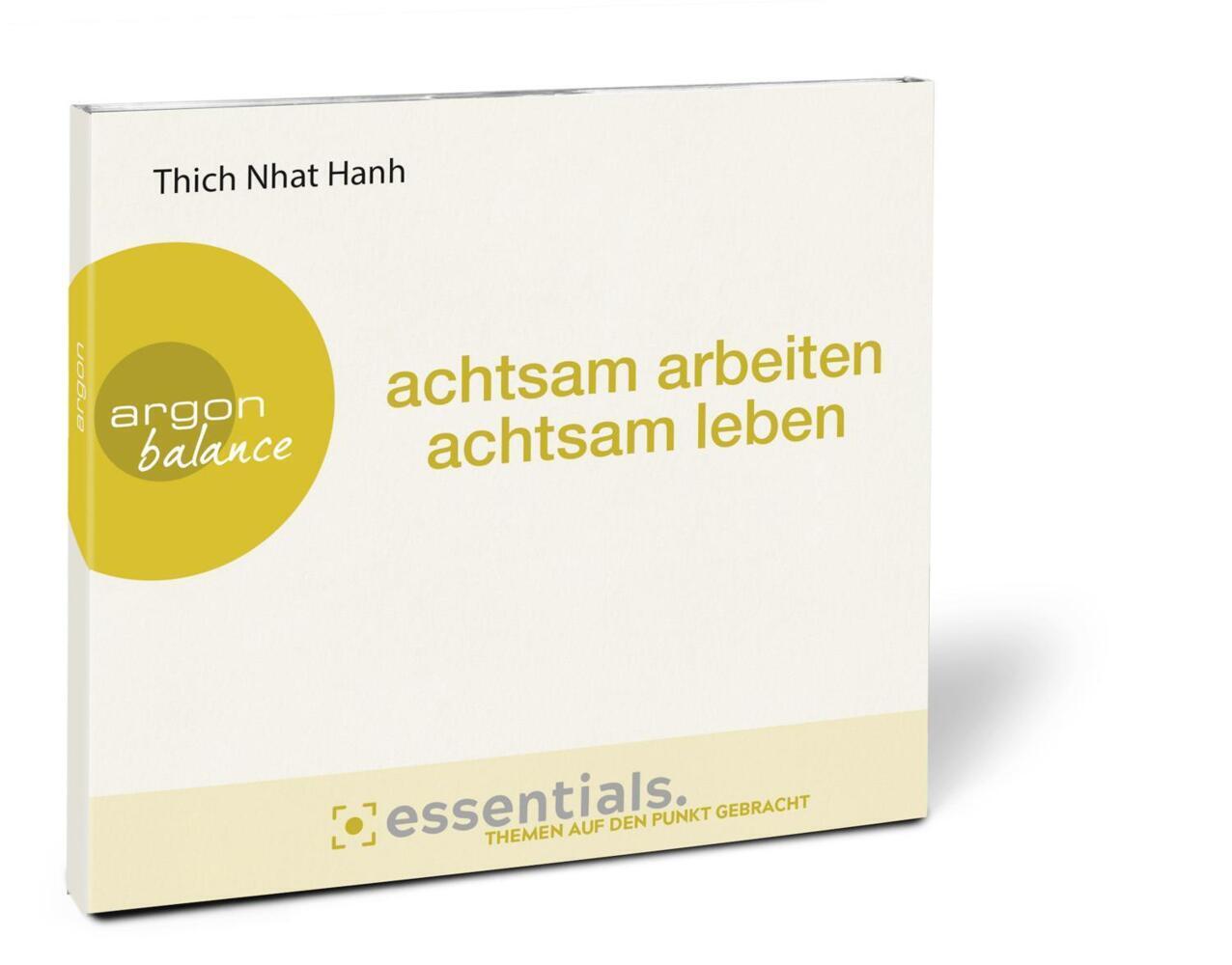 Bild: 9783839882061 | Achtsam arbeiten, achtsam leben, 1 Audio-CD | Thich Nhat Hanh | CD