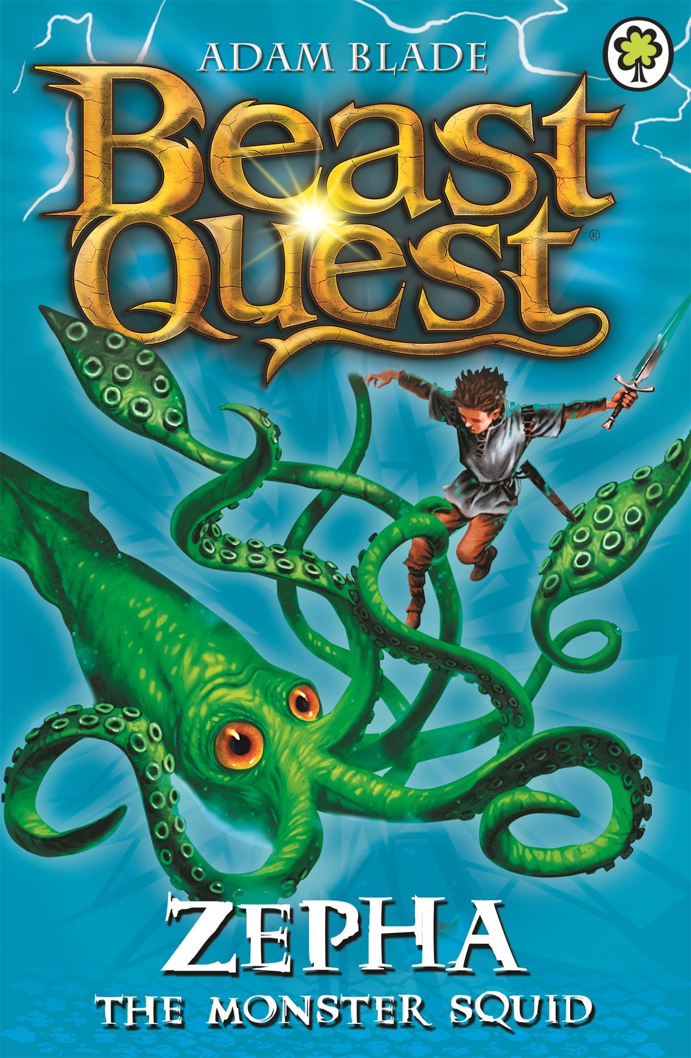 Cover: 9781846169885 | Beast Quest: Zepha the Monster Squid | Series 2 Book 1 | Adam Blade