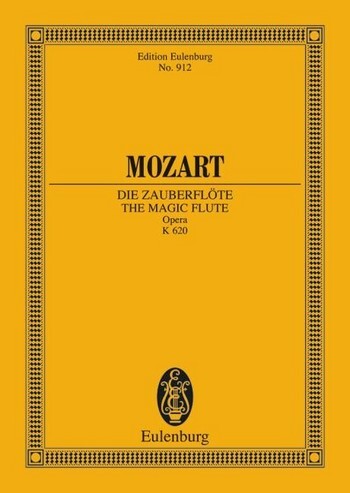 Cover: 9790200207781 | The Magic Flute Study Score | Wolfgang Amadeus Mozart | Deutsch | 1985