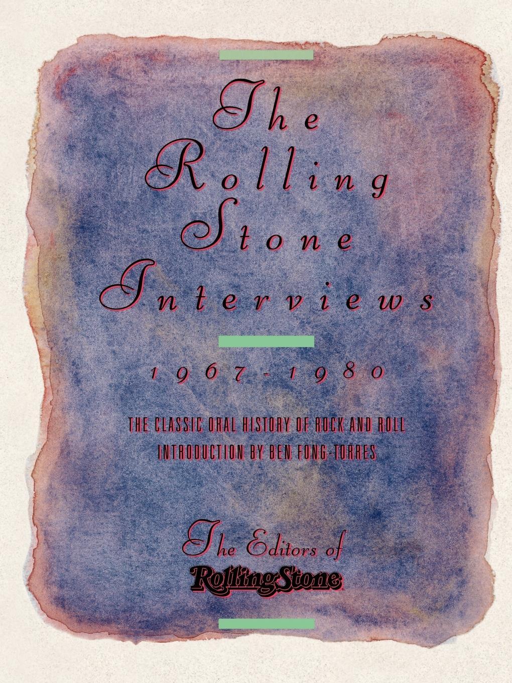 Cover: 9780312034863 | The Rolling Stone Interviews | 1967-1980 | Rolling Stone Magazine