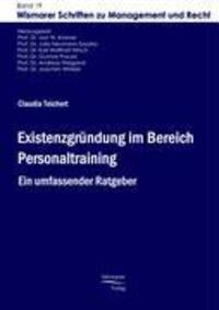 Cover: 9783867411370 | Existenzgründung im Bereich Personaltraining | Claudia Teichert | Buch