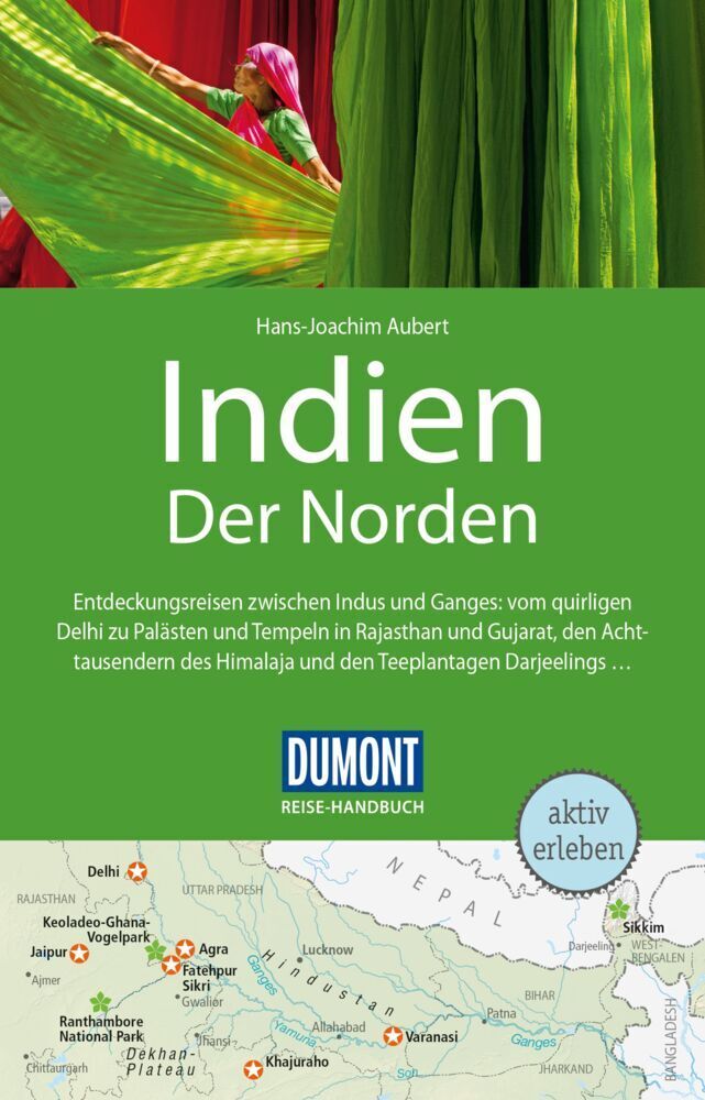 Cover: 9783770181230 | DuMont Reise-Handbuch Reiseführer Indien, Der Norden | Aubert | Buch
