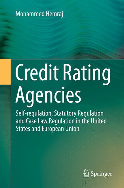 Cover: 9783319179261 | Credit Rating Agencies | Mohammed Hemraj | Buch | XXVI | Englisch