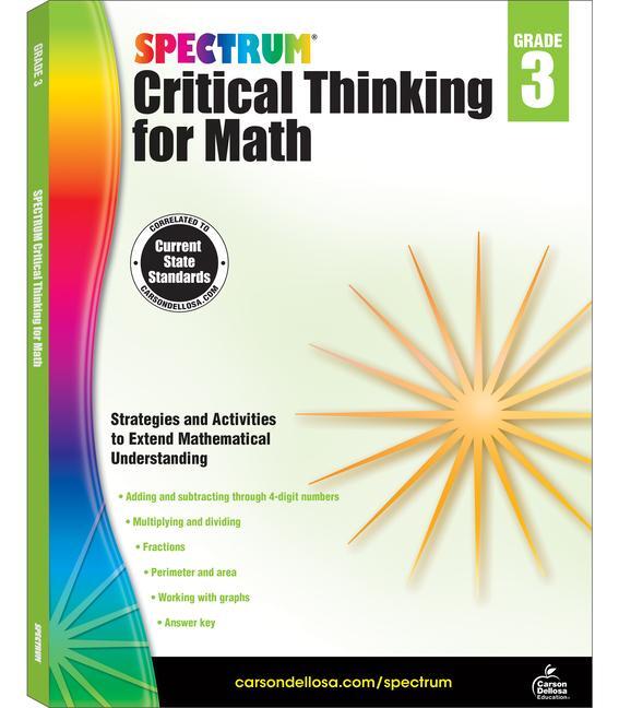 Cover: 9781483835501 | Spectrum Critical Thinking for Math, Grade 3 | Volume 45 | Taschenbuch