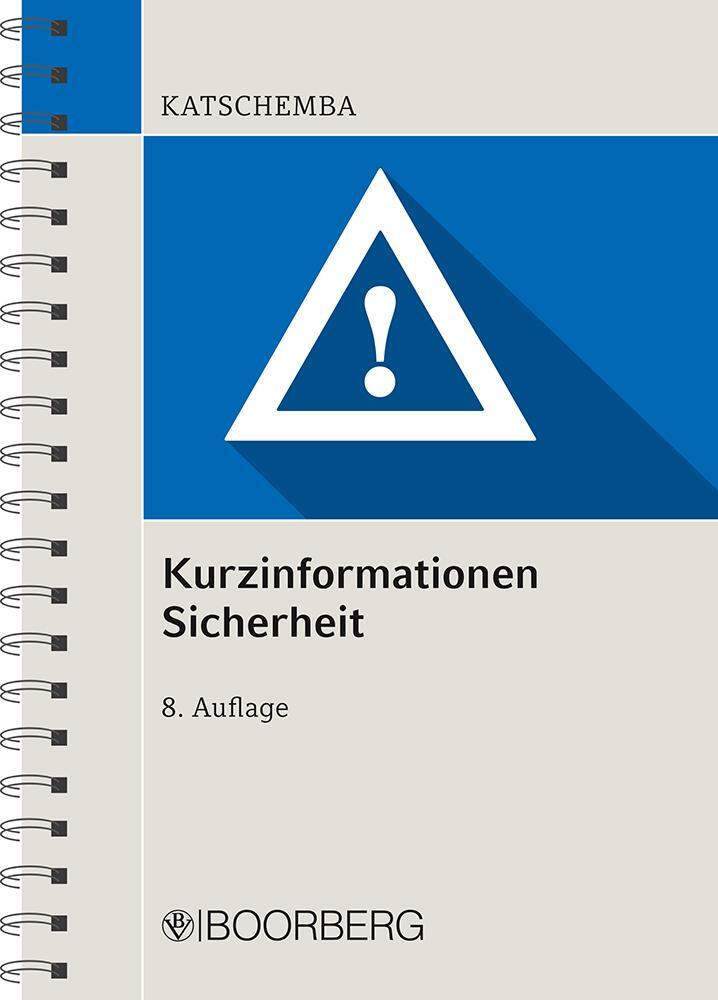 Cover: 9783415070394 | Kurzinformationen Sicherheit | Otto | Taschenbuch | Spiralbindung
