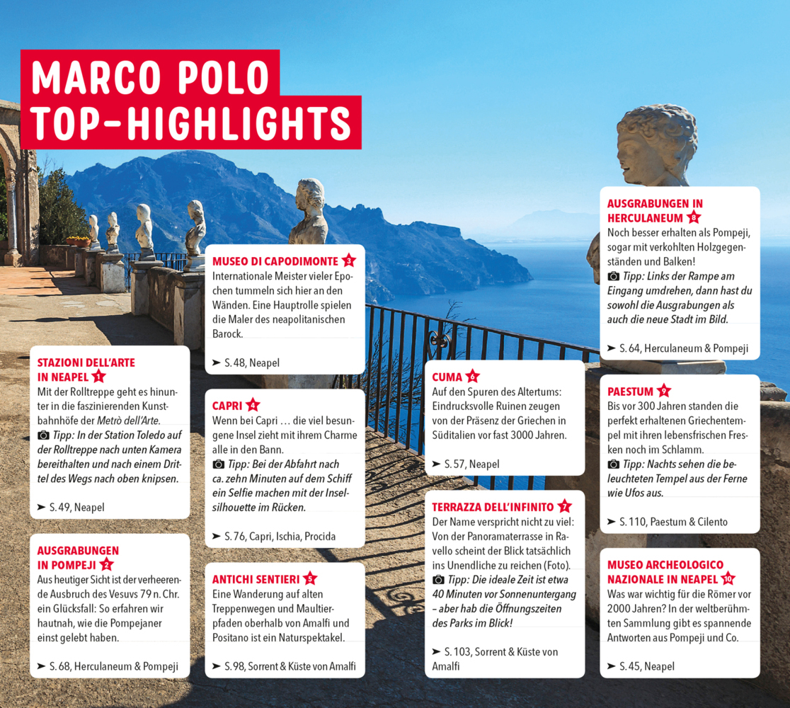 Bild: 9783829719766 | MARCO POLO Reiseführer Golf von Neapel, Amalfi, Ischia, Capri,...