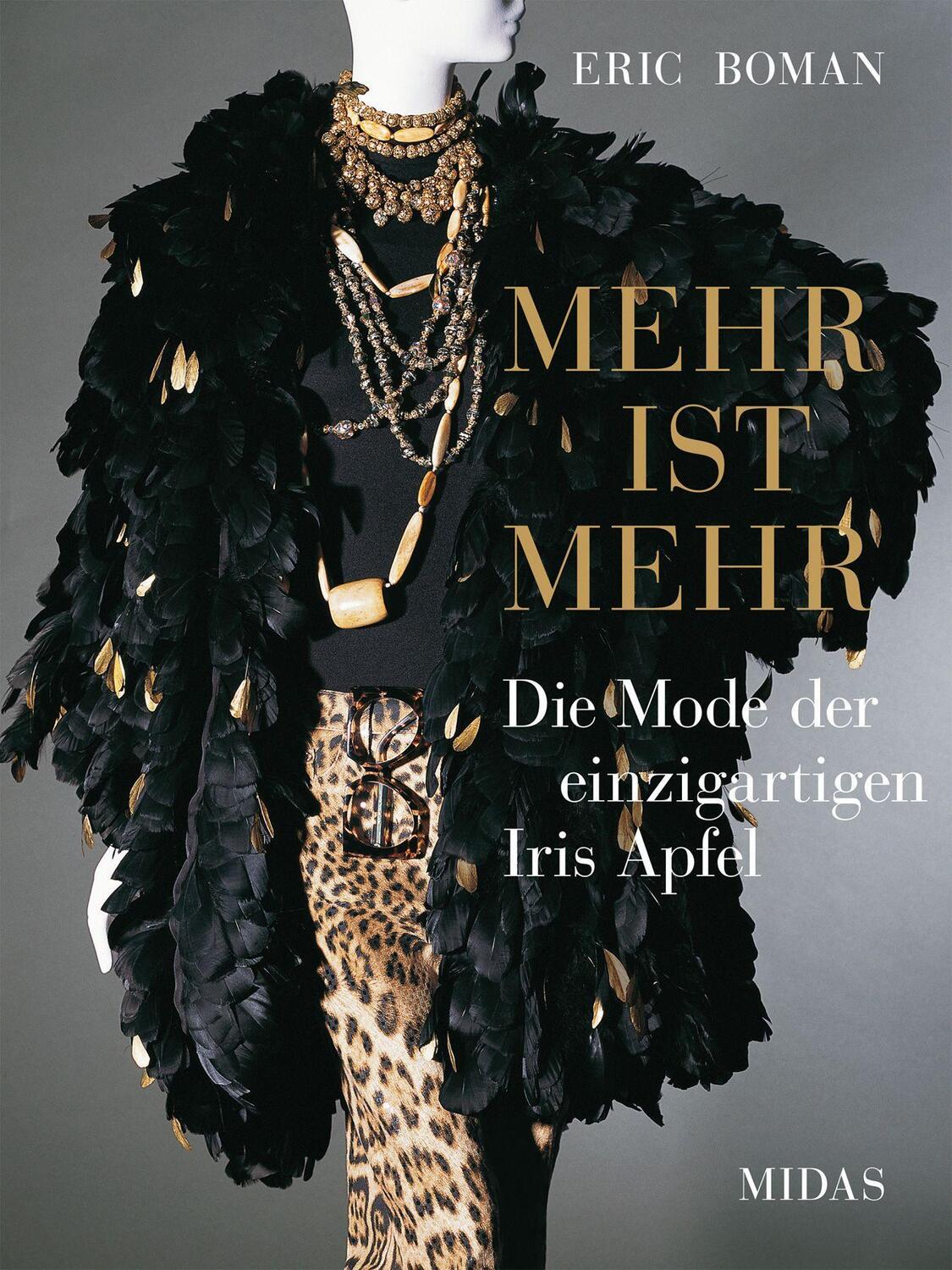 Cover: 9783038762218 | MEHR IST MEHR - Die Mode der einzigartigen Iris Apfel | Boman (u. a.)
