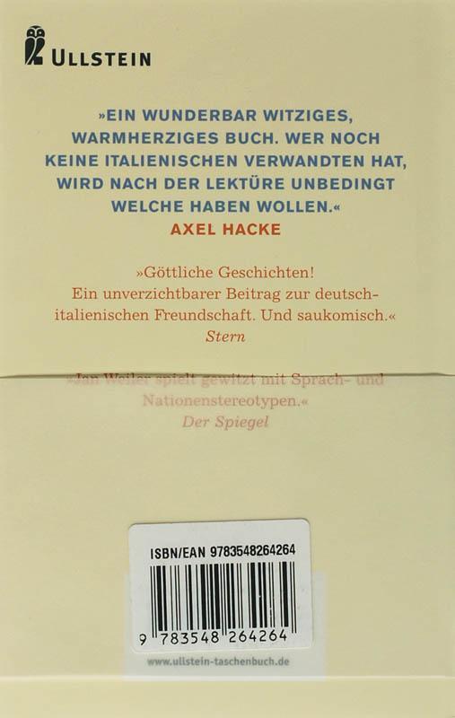 Rückseite: 9783548264264 | Maria, ihm schmeckt's nicht! | Jan Weiler | Taschenbuch | Deutsch