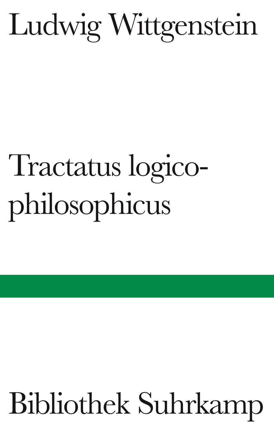 Cover: 9783518223222 | Tractatus logico-philosophicus | Logisch-philosophische Abhandlung