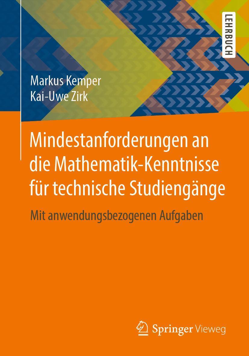 Cover: 9783658268824 | Mindestanforderungen an die Mathematik-Kenntnisse für technische...