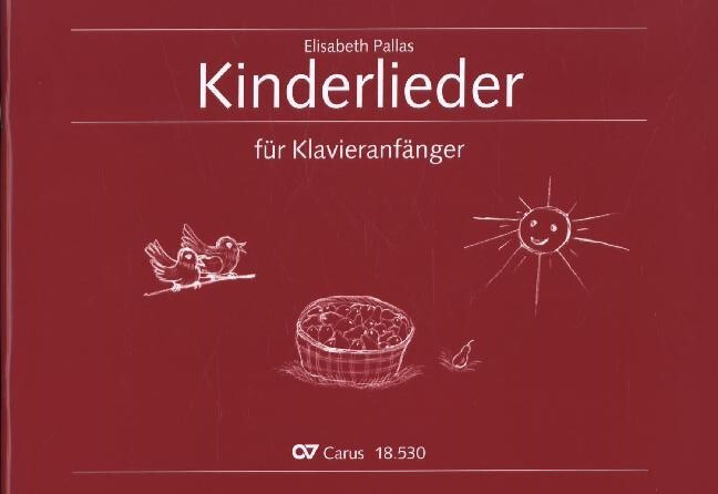 Cover: 9790007164836 | Kinderlieder für Klavieranfänger | Sammlung. 25 Lieder | Pallas | 2015