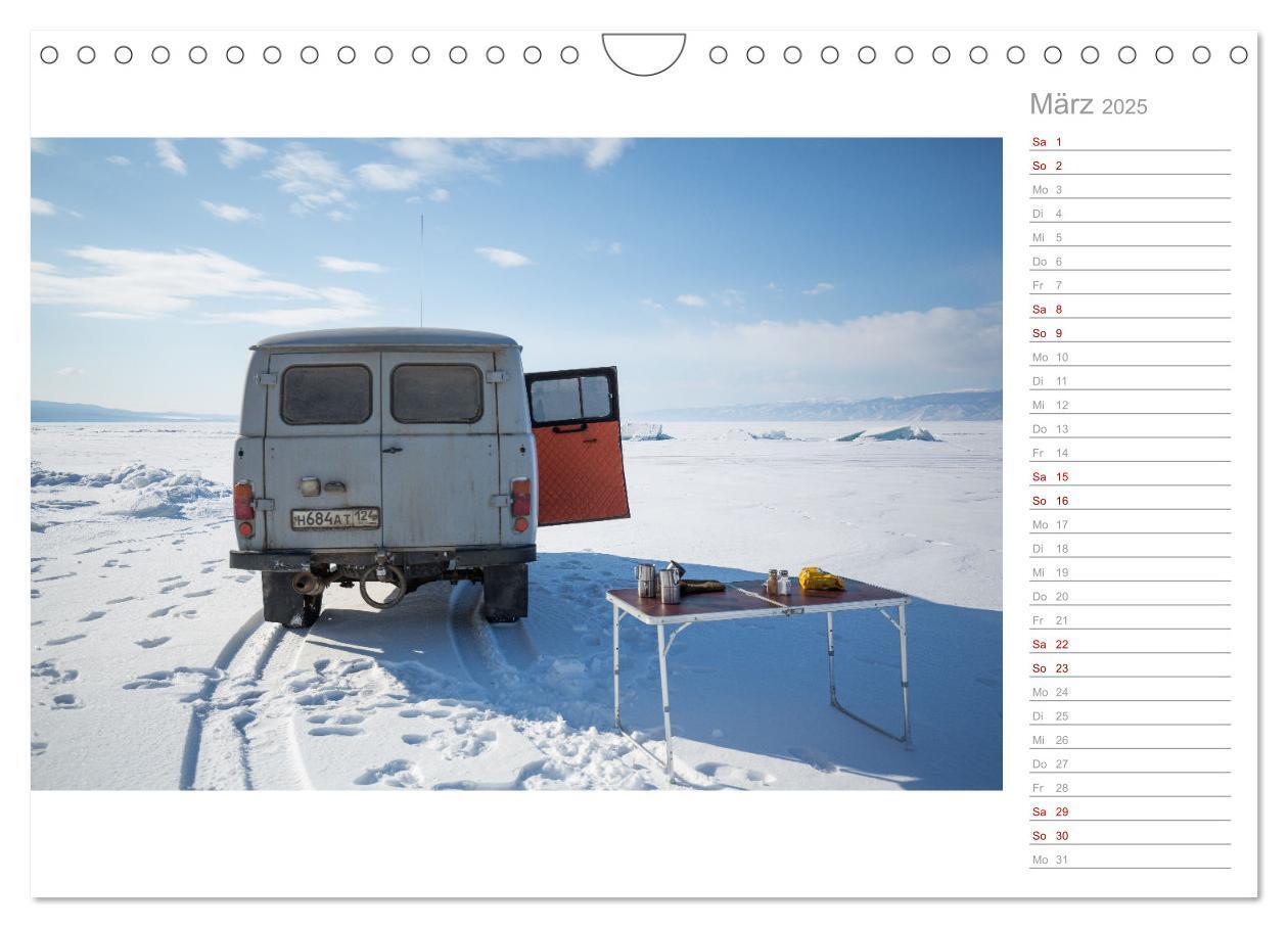 Bild: 9783435102310 | Baikalsee und Kastenbrot (Wandkalender 2025 DIN A4 quer), CALVENDO...