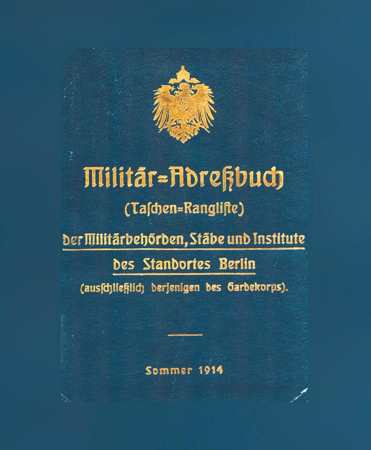 Cover: 9783883721736 | Militär-Adreßbuch (Taschenrangliste) der Militärbehörden, Stäbe und...