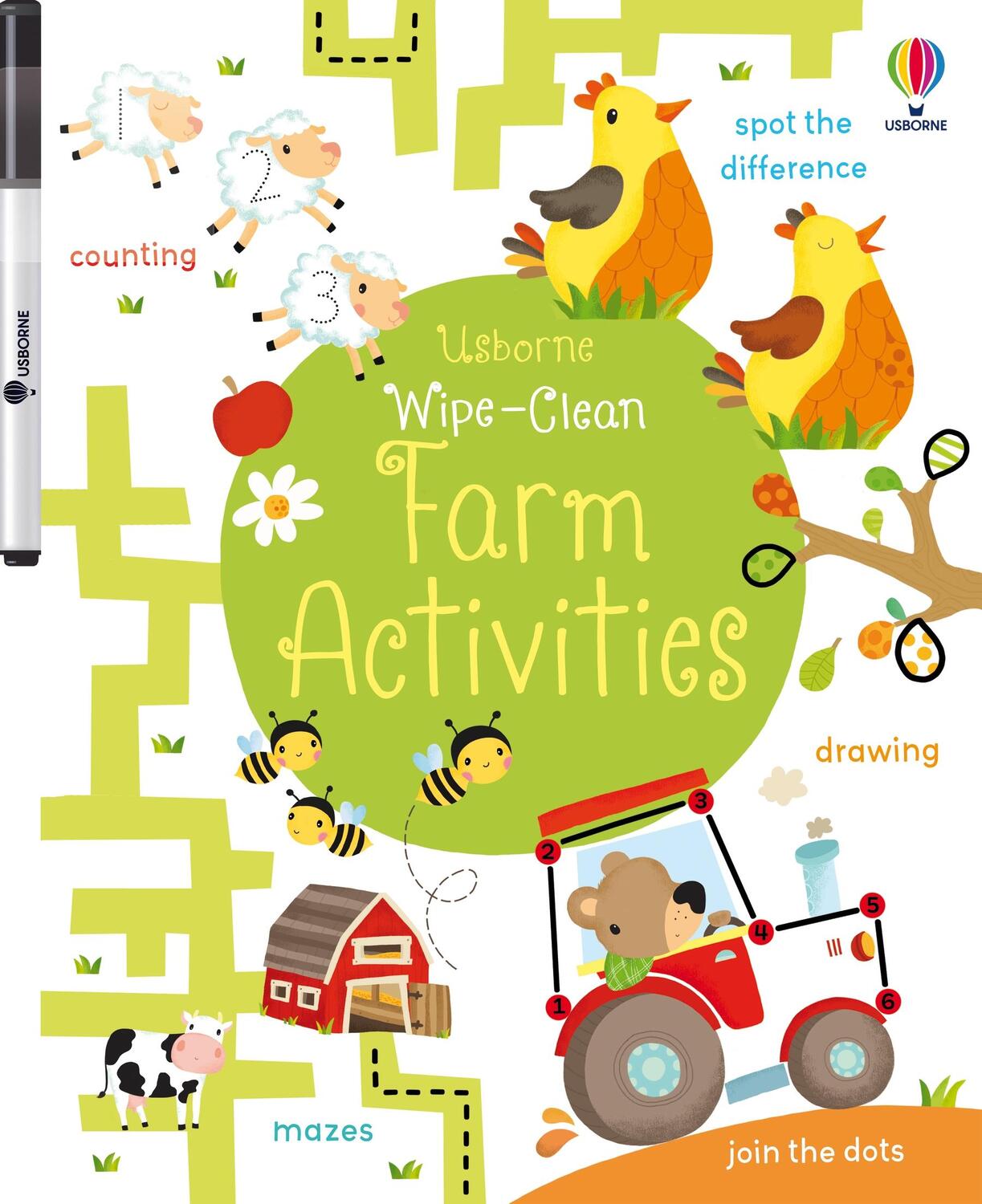 Cover: 9781409582779 | Wipe-Clean Farm Activities | Kirsteen Robson | Taschenbuch | Englisch