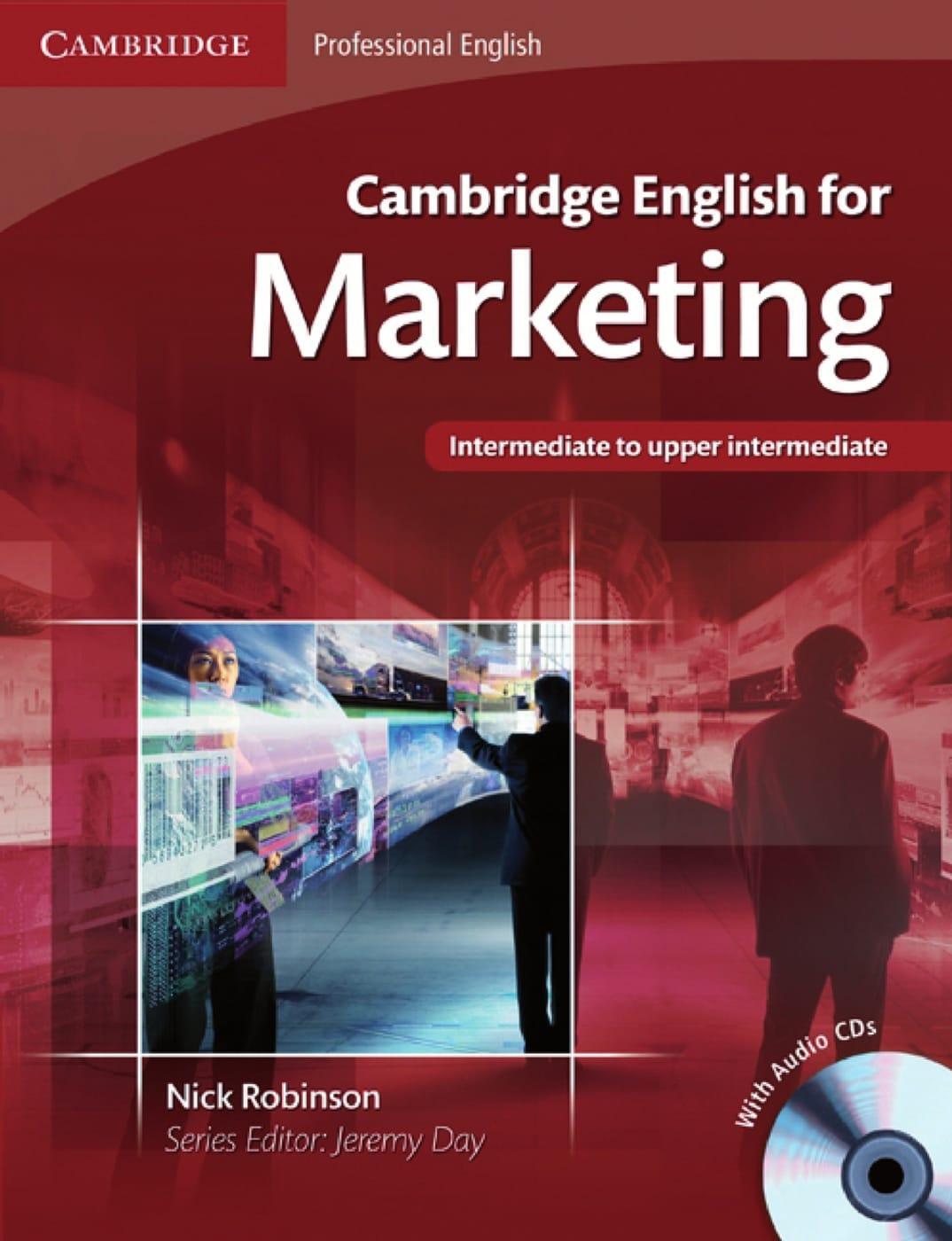Cover: 9783125346352 | Cambridge English for Marketing | Student's Book + Audio-CD | Buch