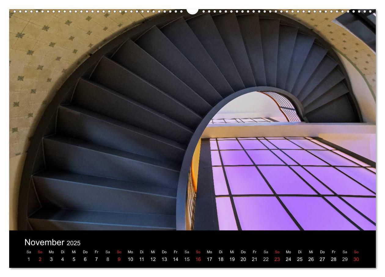 Bild: 9783435600687 | Faszination Treppen (Wandkalender 2025 DIN A2 quer), CALVENDO...