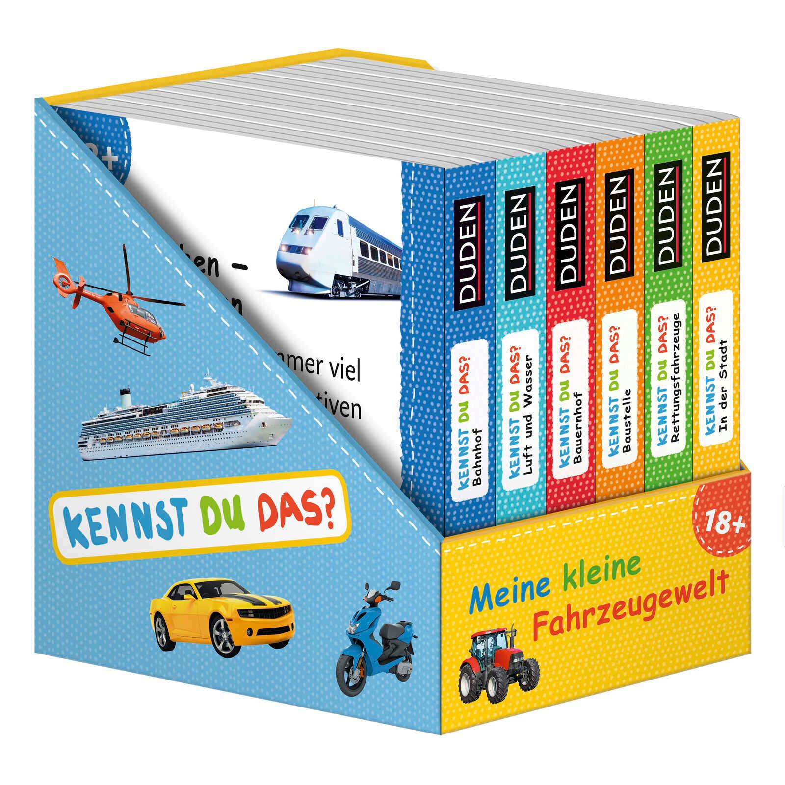 Cover: 9783737334334 | Duden 12+: Kennst du das? Meine kleine Fahrzeugewelt (Würfel) | Buch