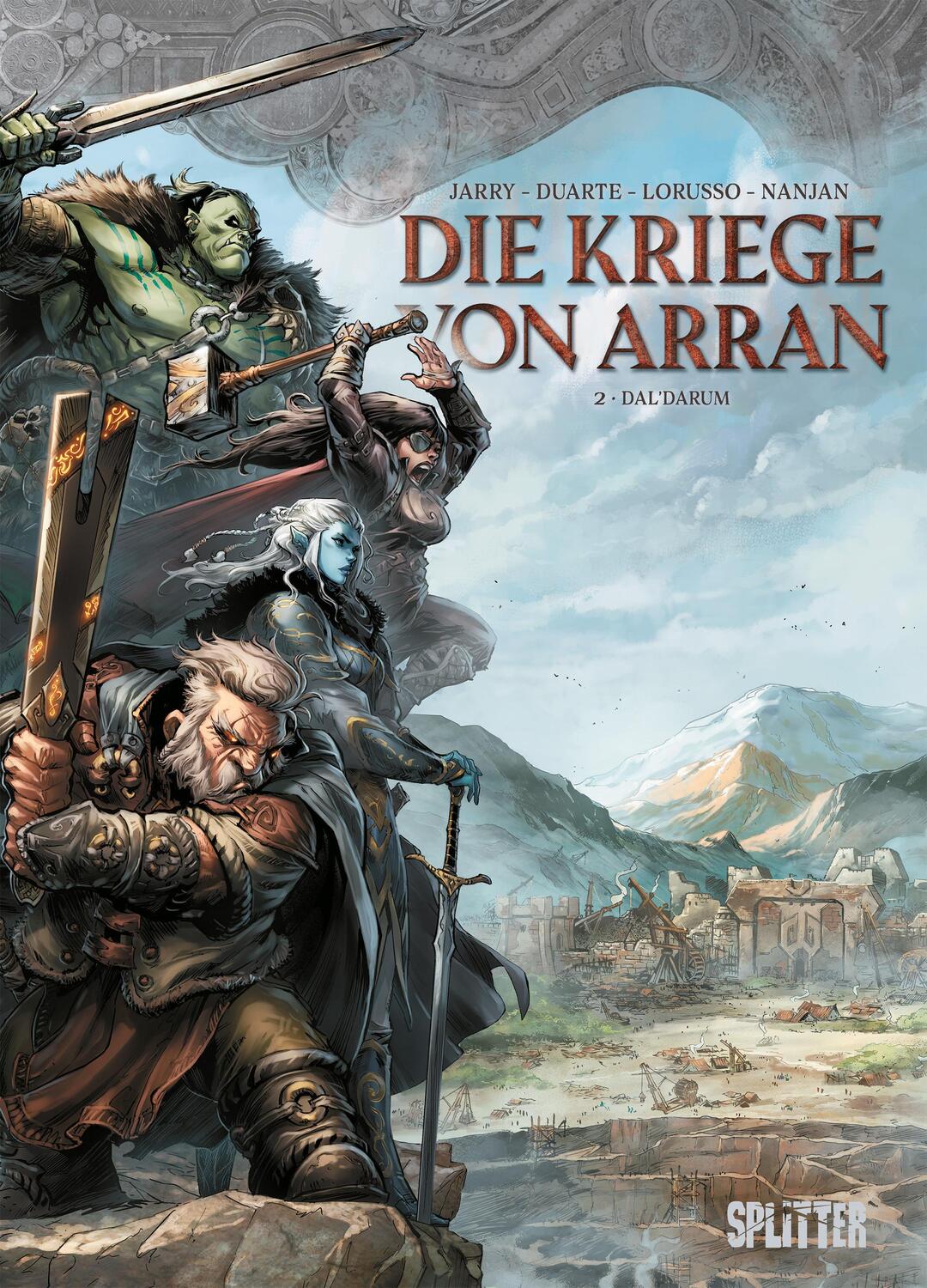 Cover: 9783987212383 | Die Kriege von Arran. Band 2 | Dal'Darum | Nicolas Jarry | Buch | 2024