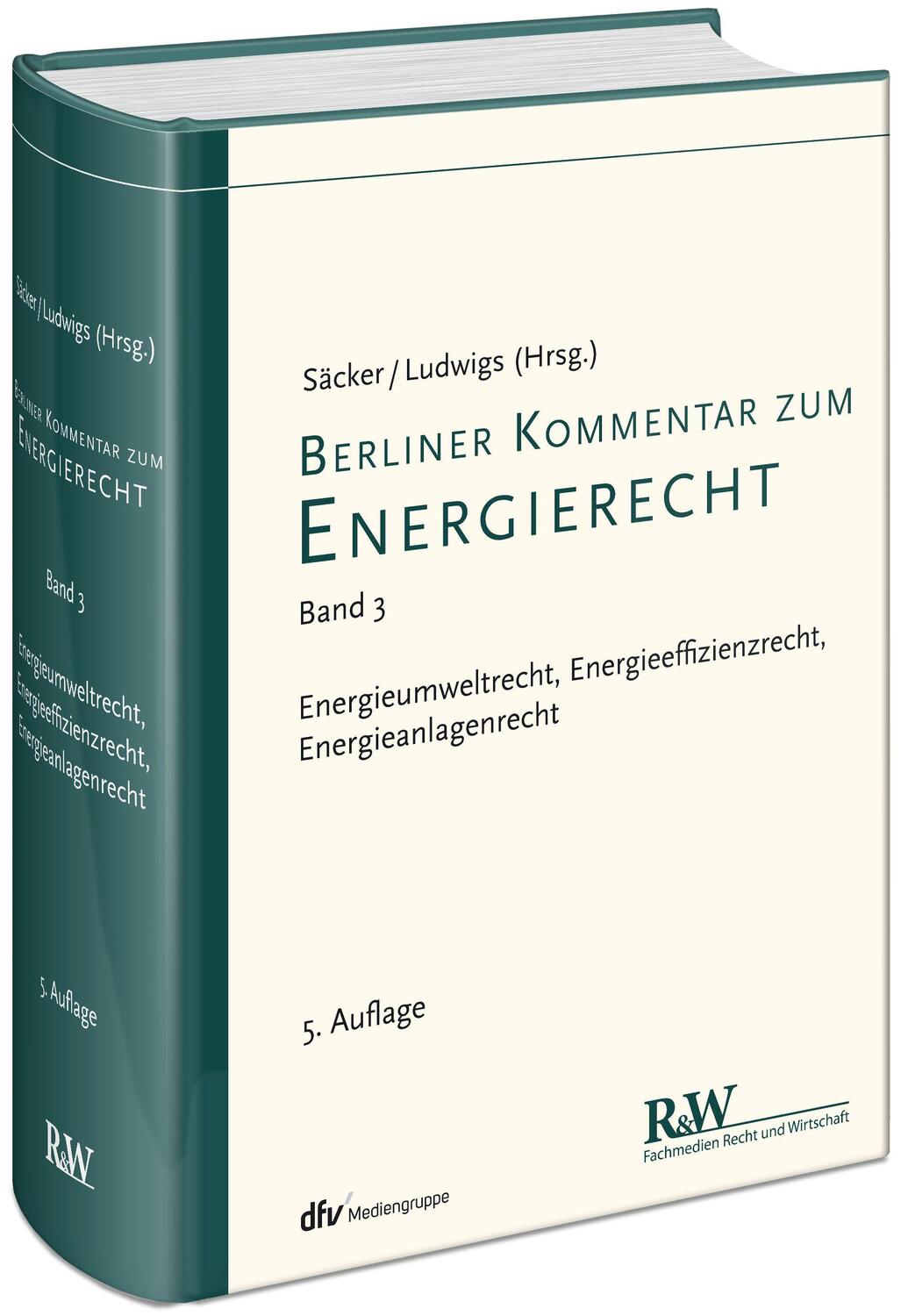 Cover: 9783800517664 | Berliner Kommentar zum Energierecht. Band 03 | Säcker (u. a.) | Buch
