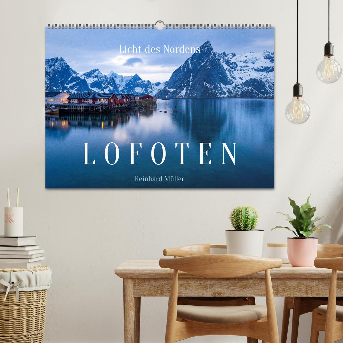 Bild: 9783383973246 | Licht des Nordens - LOFOTEN (Wandkalender 2025 DIN A2 quer),...