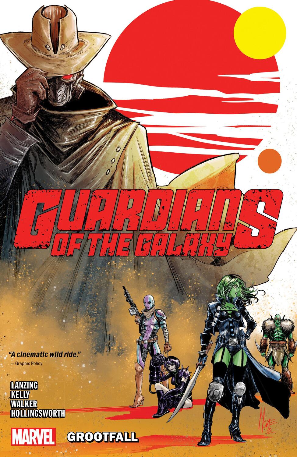 Cover: 9781302951191 | Guardians of the Galaxy Vol. 1: Grootfall | Jackson Lanzing (u. a.)